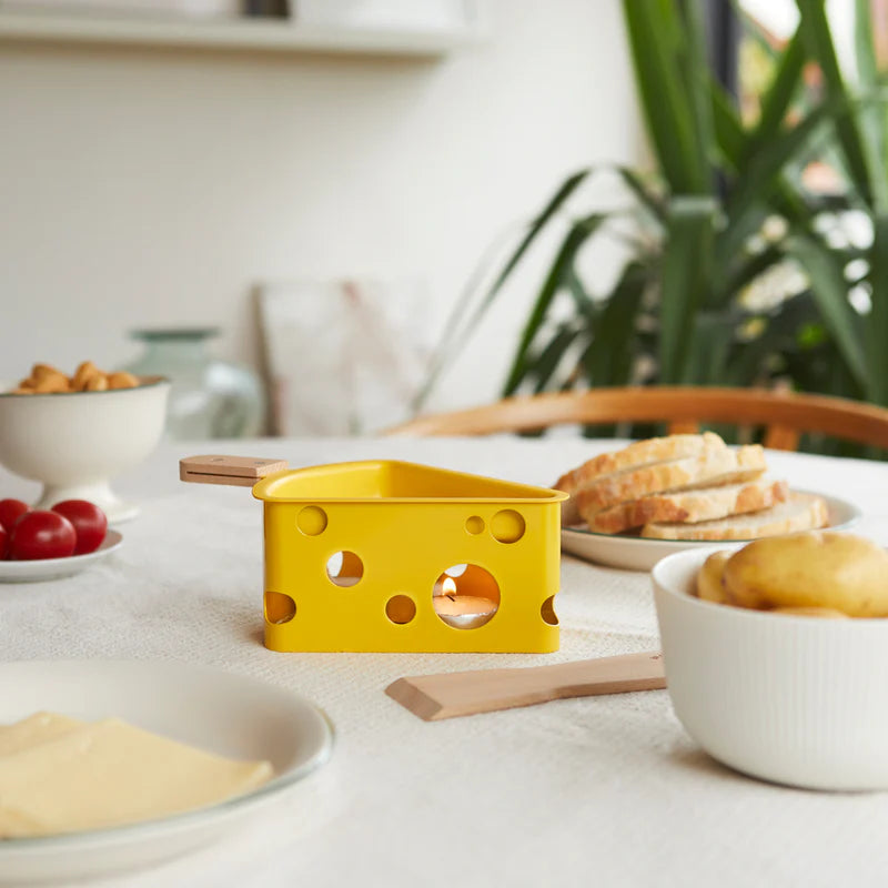 Raclette Fromagette amarillo metal/madera