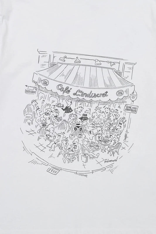 Camiseta L´indiscret - white