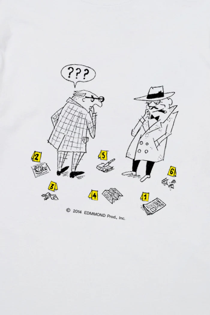 Camiseta Cluedo - blanca