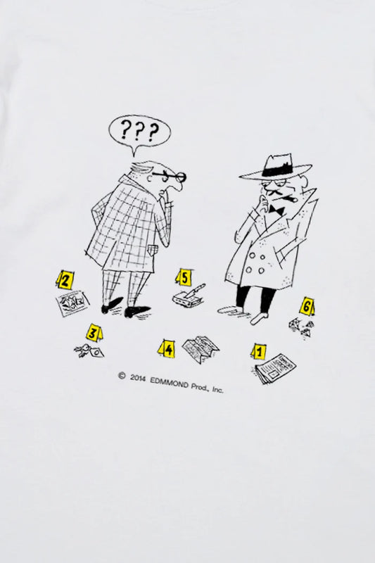 Camiseta Cluedo - blanca