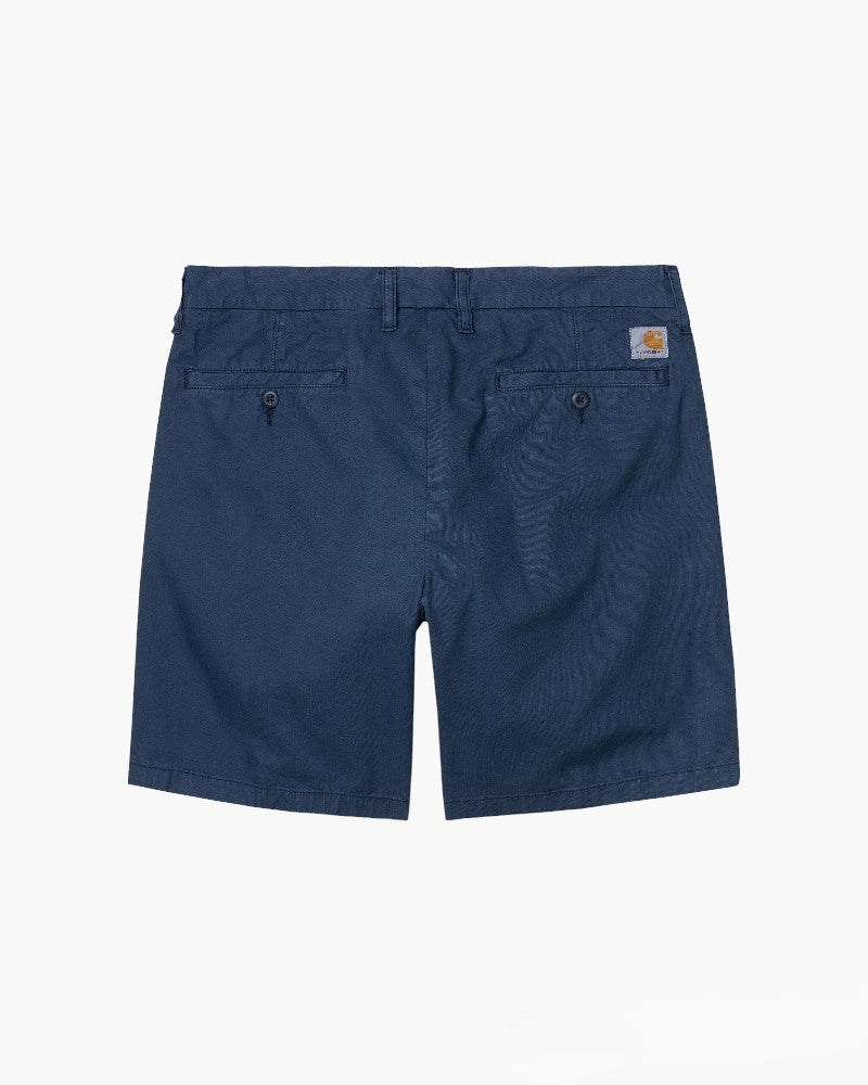 Bermudas John short - blue (garment dyed)