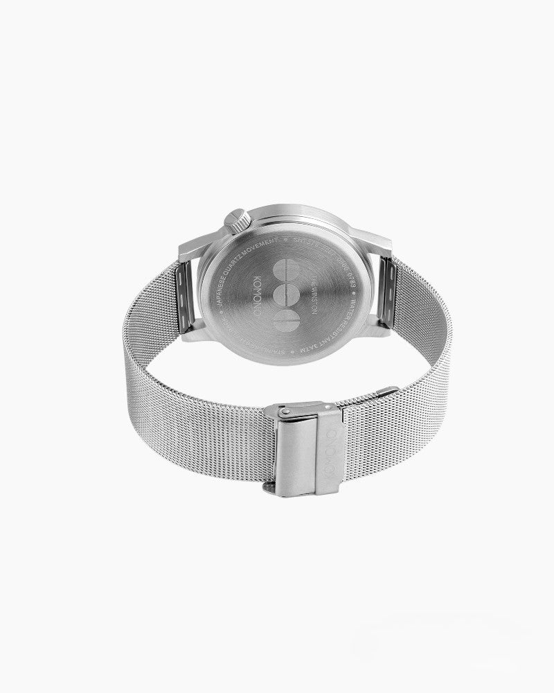 RELOJ WINSTON ROYALE SILVER BLUE