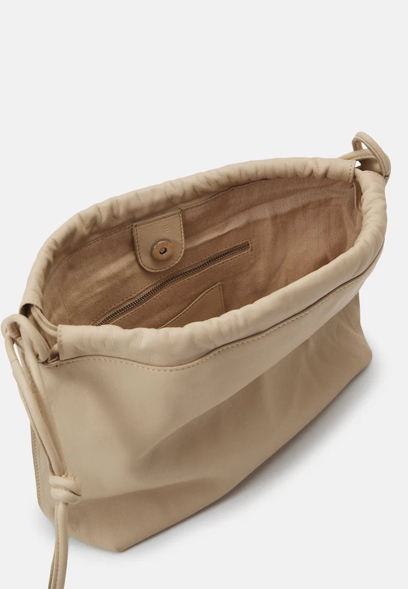 BOLSO PIEL GIANA - SOFT BEIGE