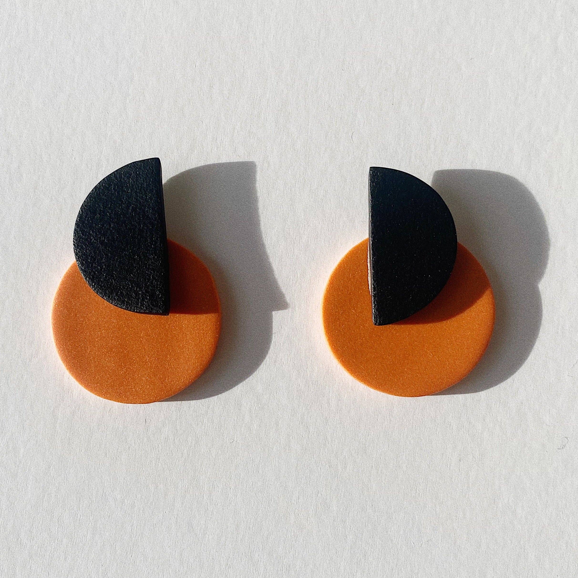 Pendientes Ale - Naranja / Beltz