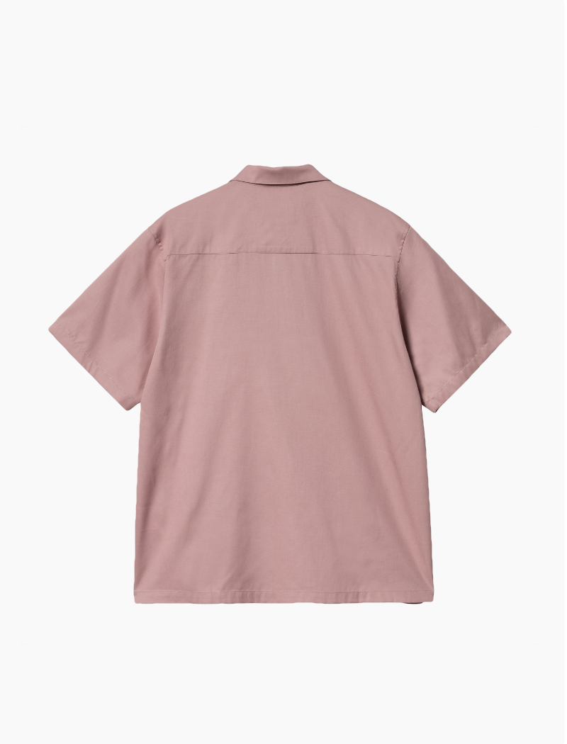 CAMISA S/S DELRAY - GLASSY PINK / BLACK