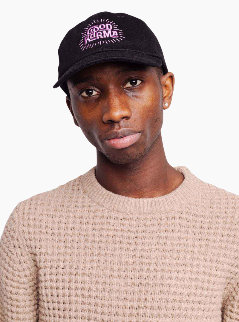 Gorra Good karma - Black denim