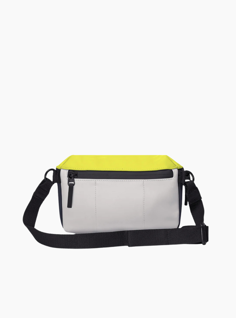 Riñonera Jona medium bag - acid lime / dark navy