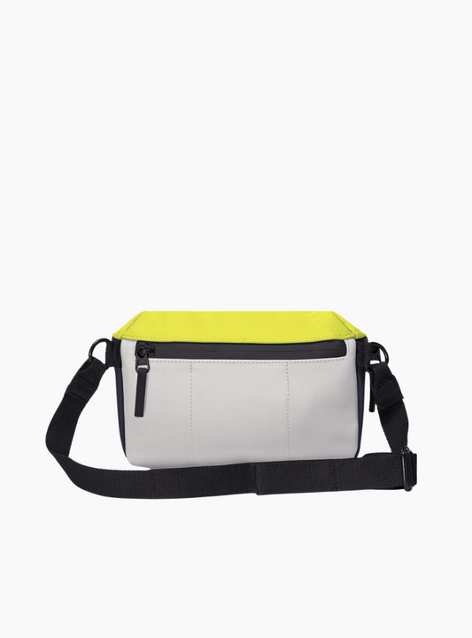 Riñonera Jona medium bag - acid lime / dark navy