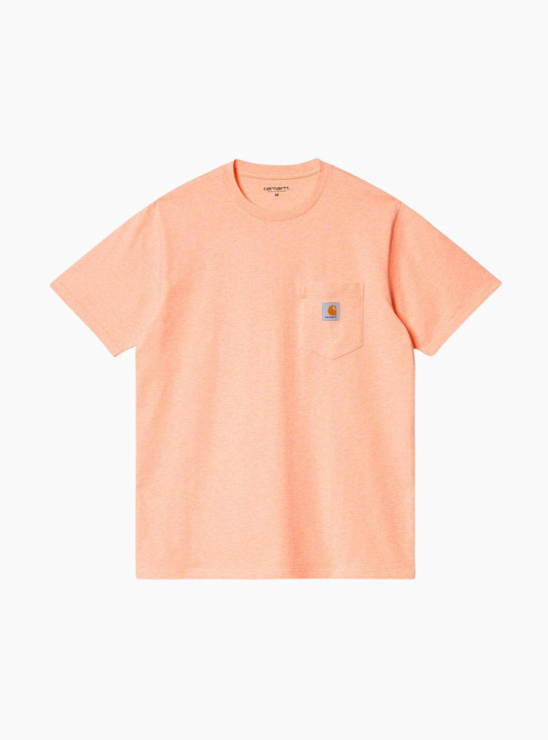 Camiseta S/S Pocket - grapefruit