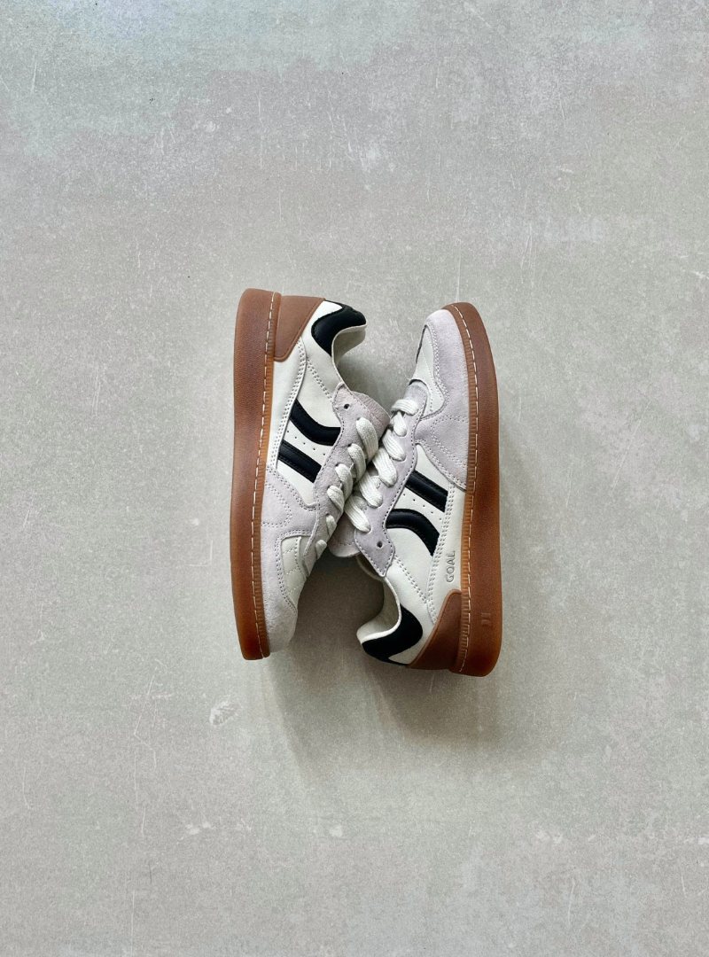 Zapatillas Goal - Black & White (Mujer)