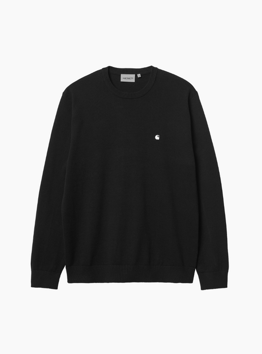 Jersey Madison - black / white