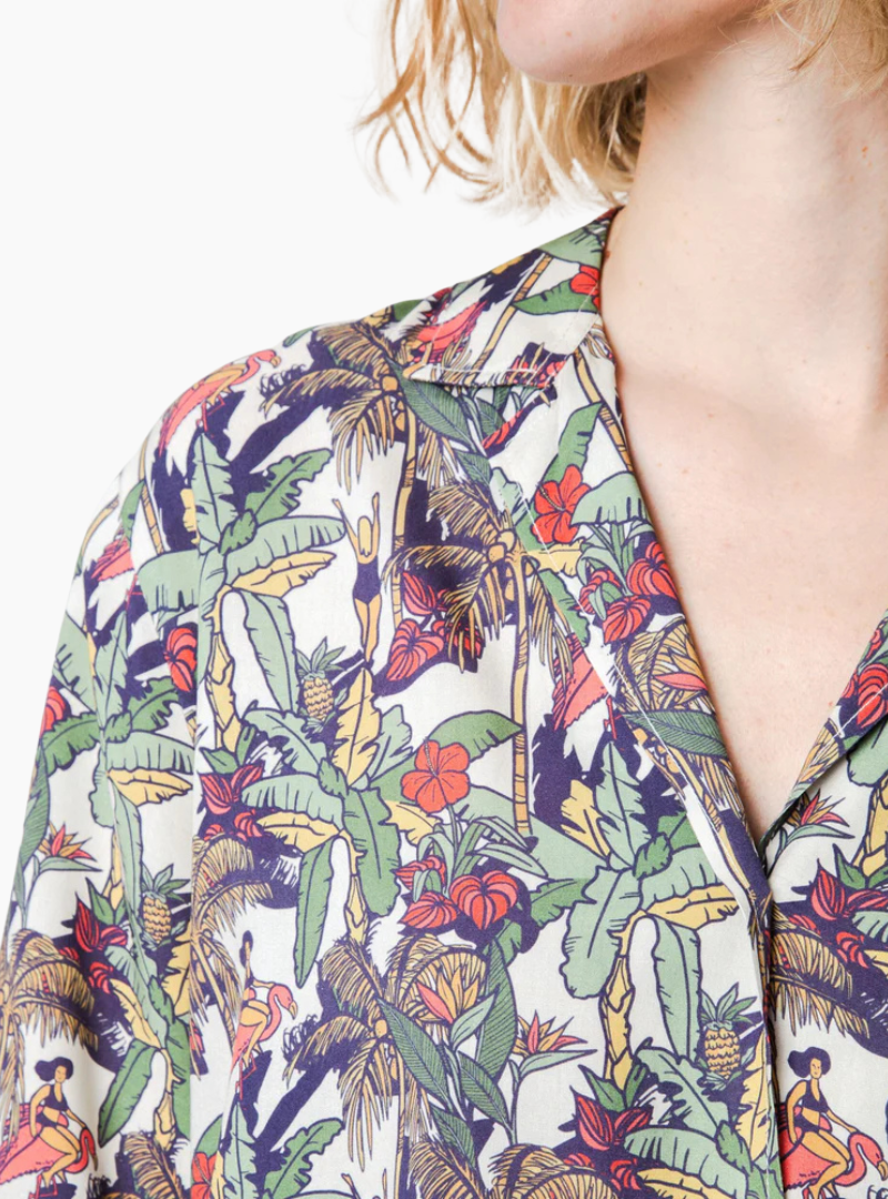 Blusa Aloha Helios - ecru