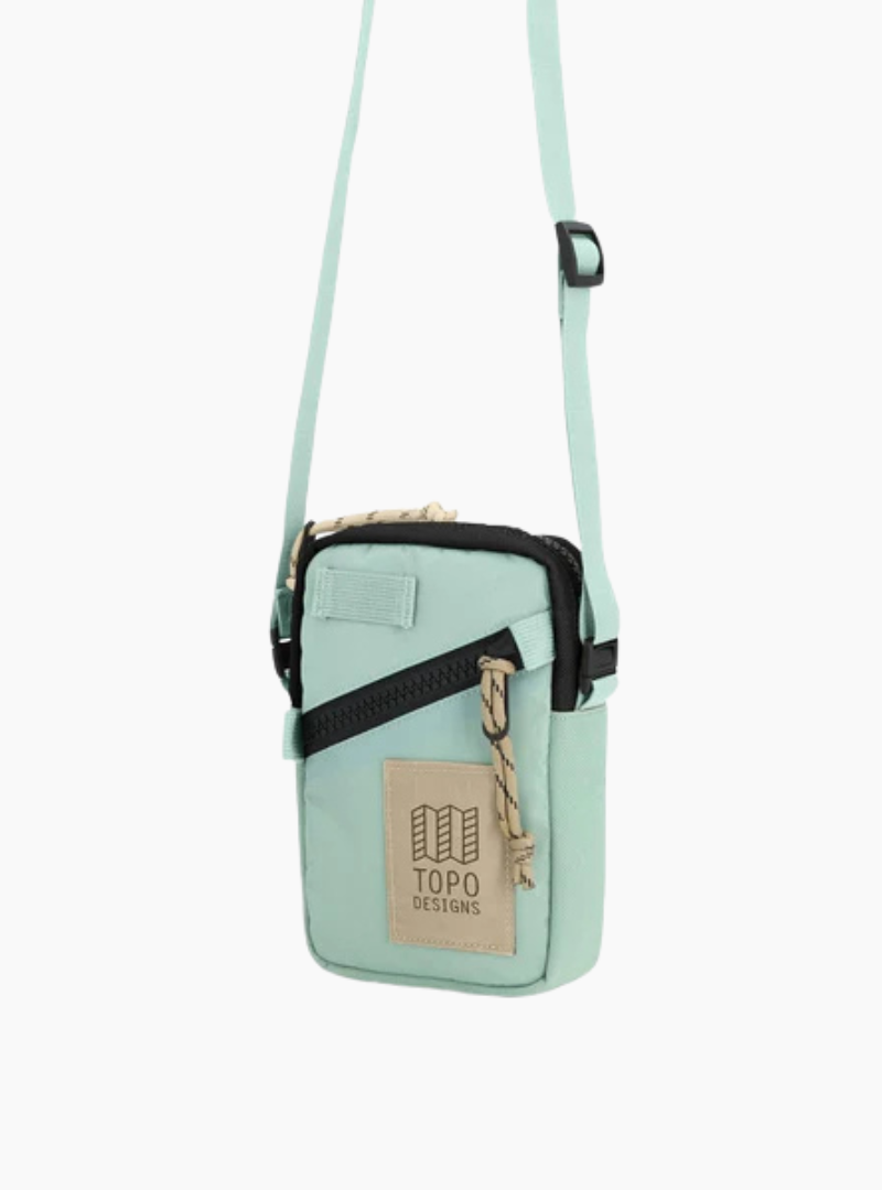 Bandolera riñonera mini - Ash green