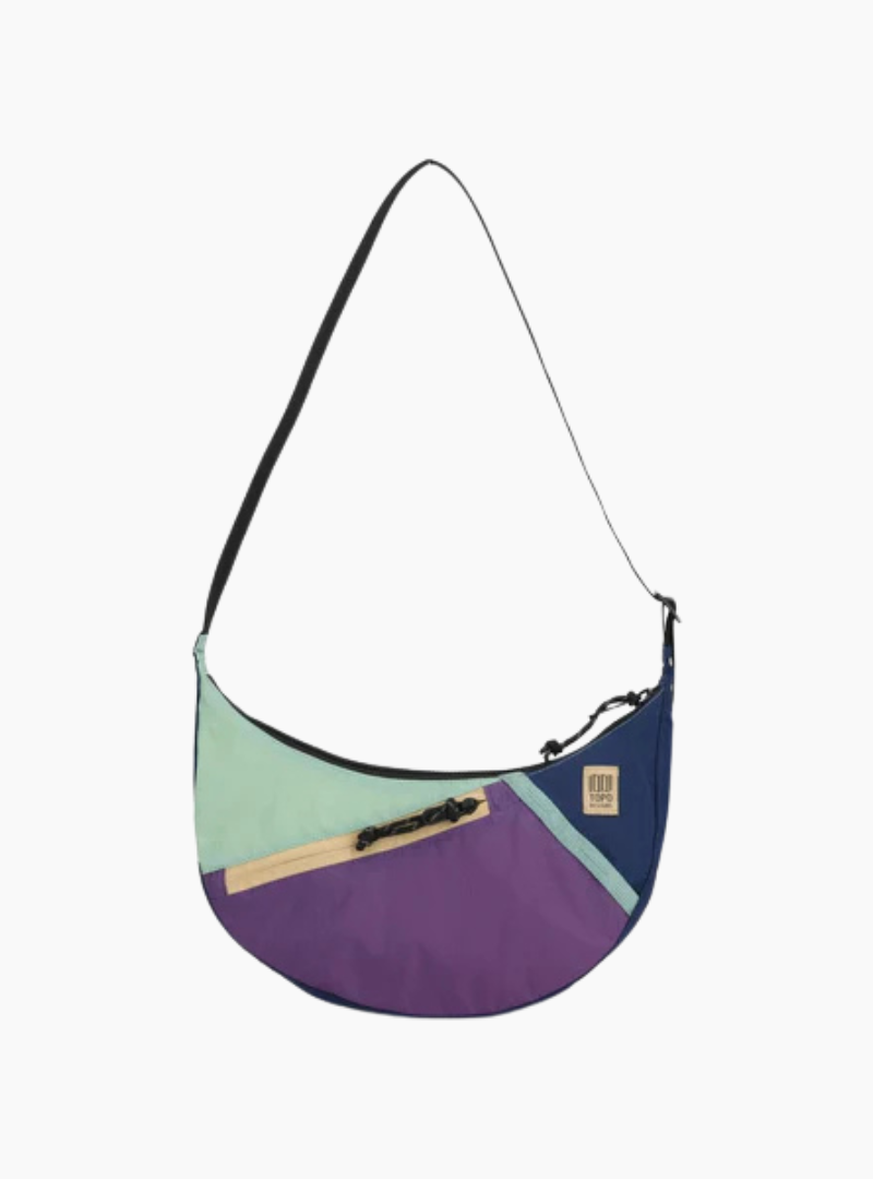 Bolso bandolera Moonlight - Midnight / Loganberry