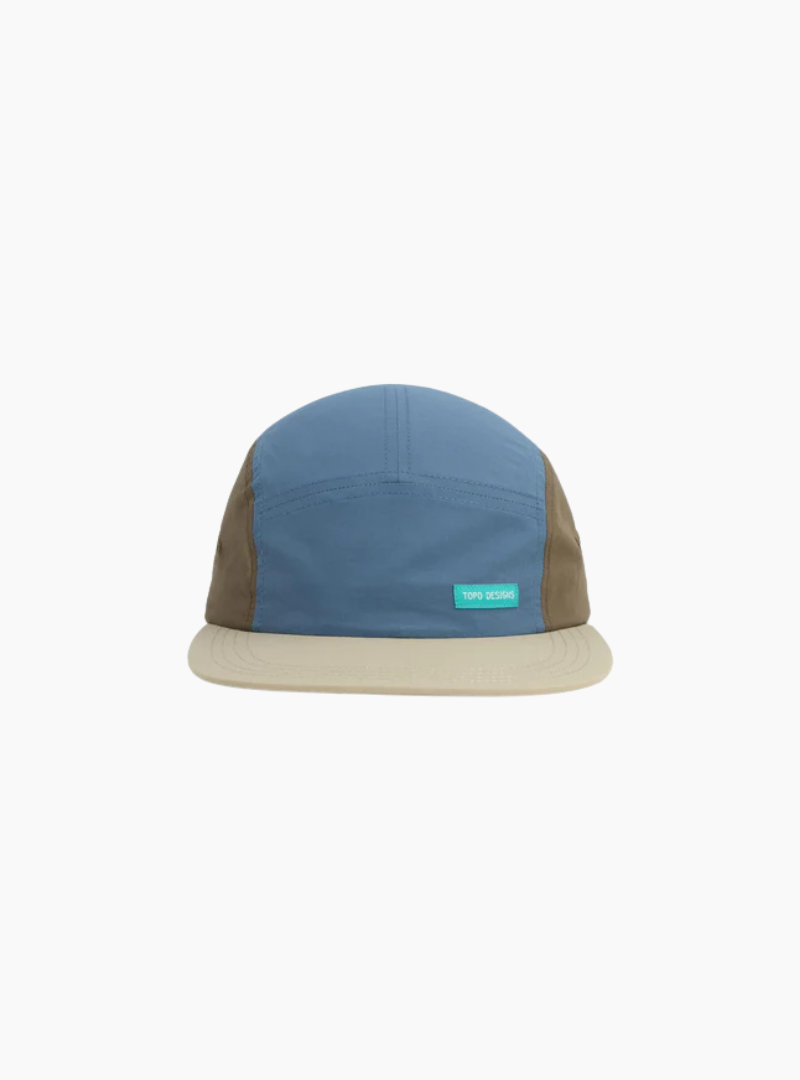 Gorra Nylon Camp - Stone Blue Block