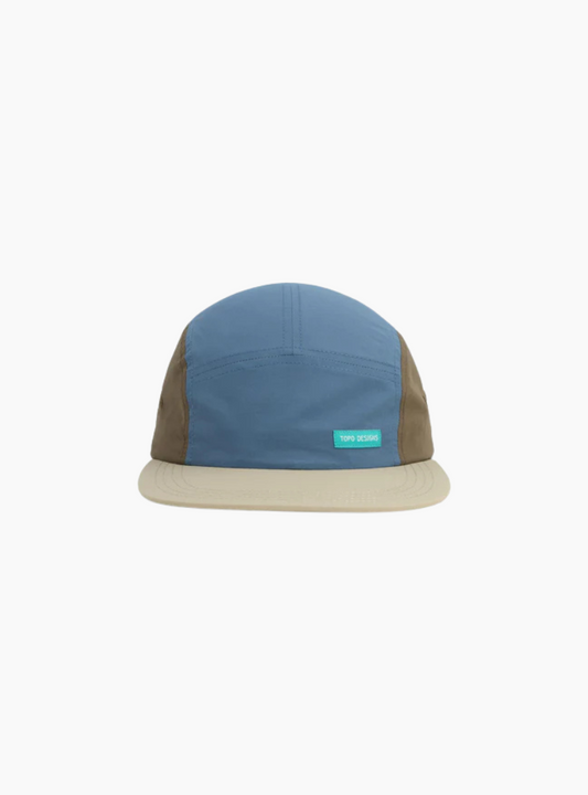 Gorra Nylon Camp - Stone Blue Block