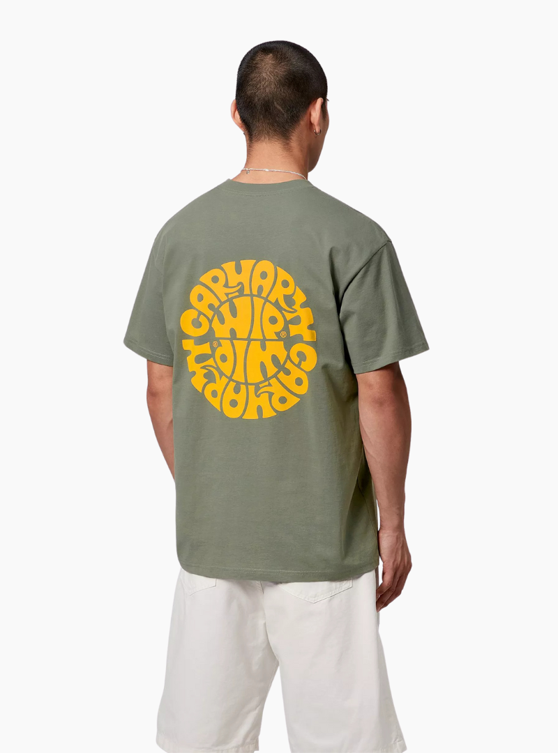 Camiseta S/S Jazzy - park / quince