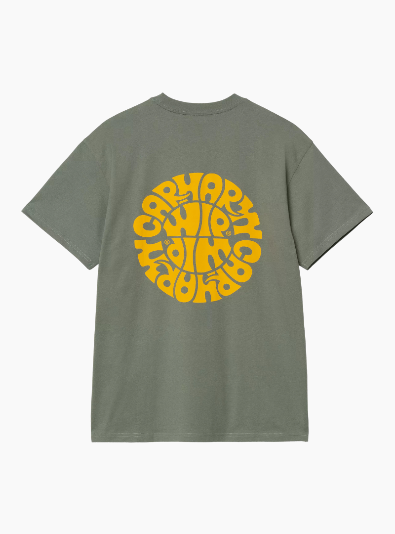 Camiseta S/S Jazzy - park / quince