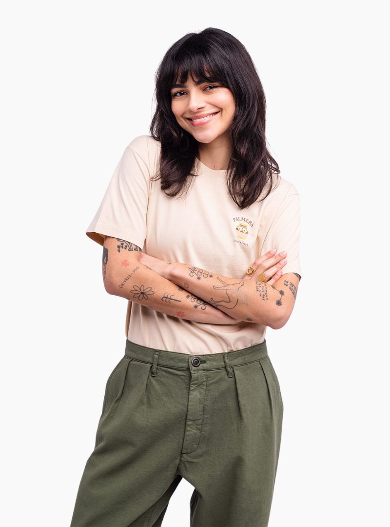 Camiseta Unisex Sarapiqui - cream