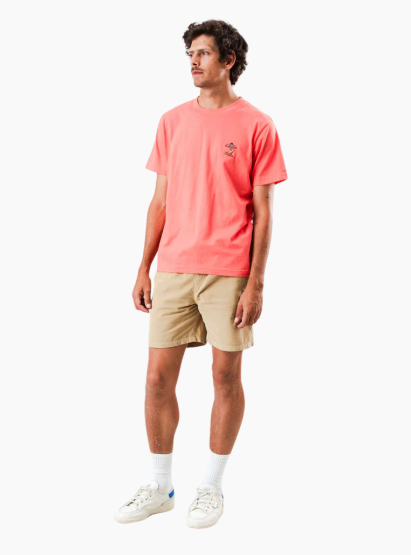 Camiseta Peanuts Tropical - roja