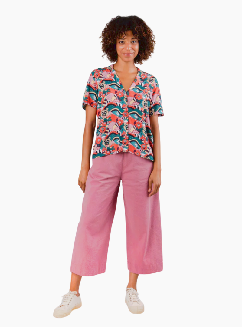 BLUSA ALOHA YEYE WELLER - ROJA