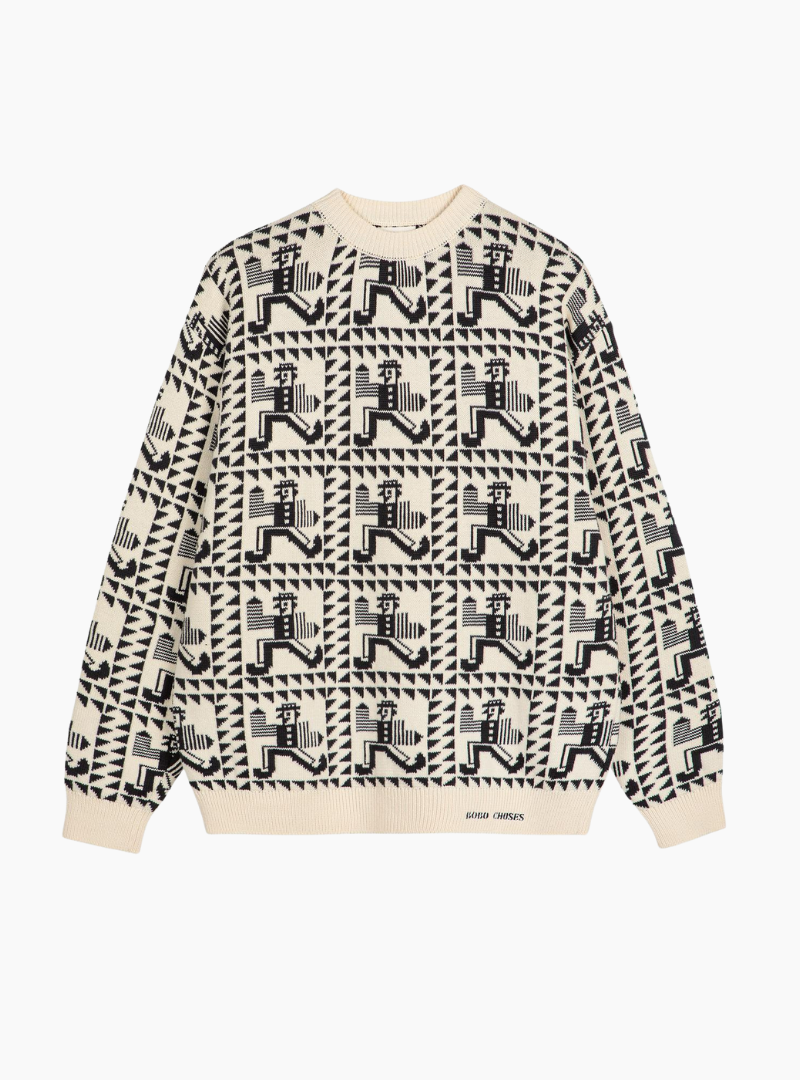 Jersey jacquard Mr Pencil