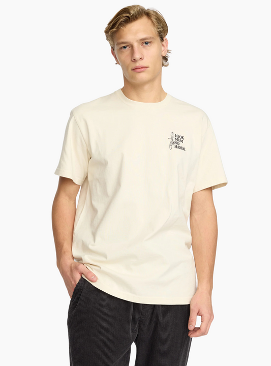 Camiseta Mum Application - off white