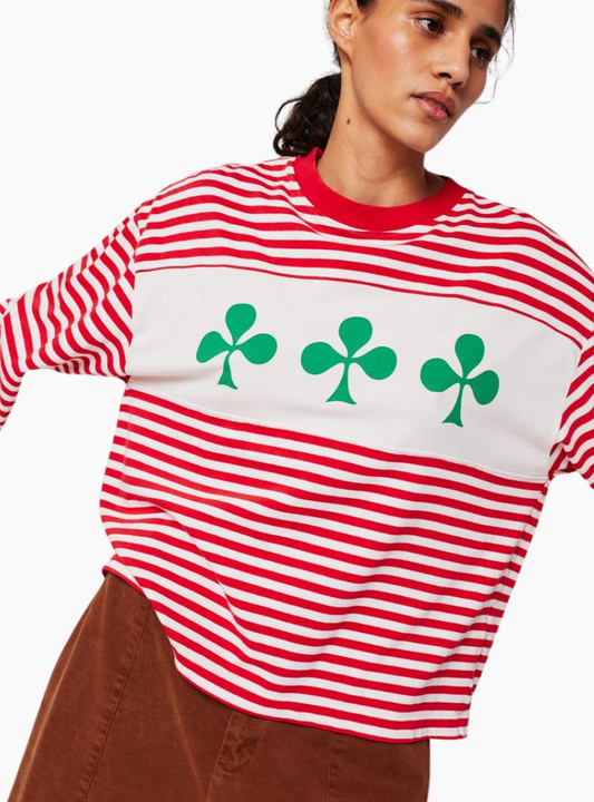 Camiseta Shamrock knitted striped