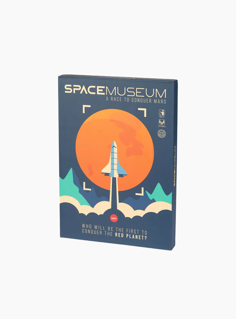 Juego de mesa Space Museum madera/cartón