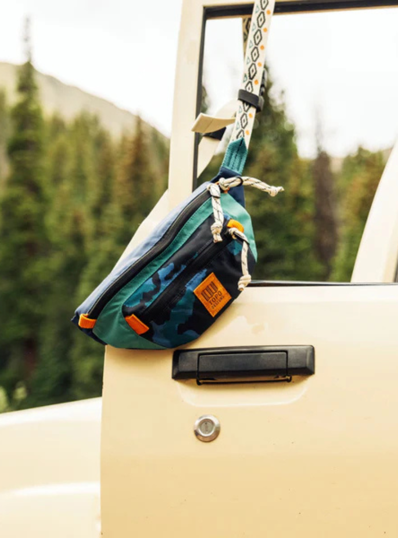 Riñonera Mountain Waist Pack - Black / Tectonic