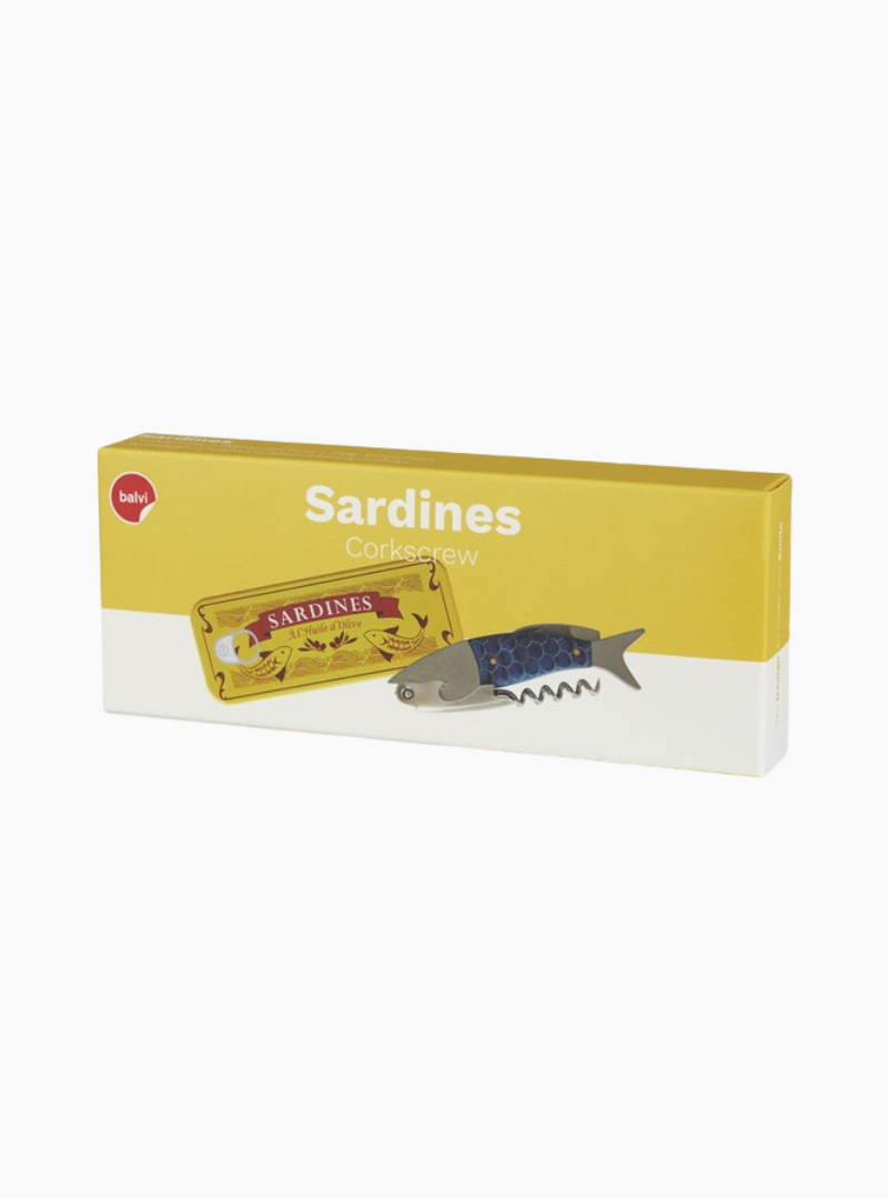 Sacacorchos Sardina en lata
