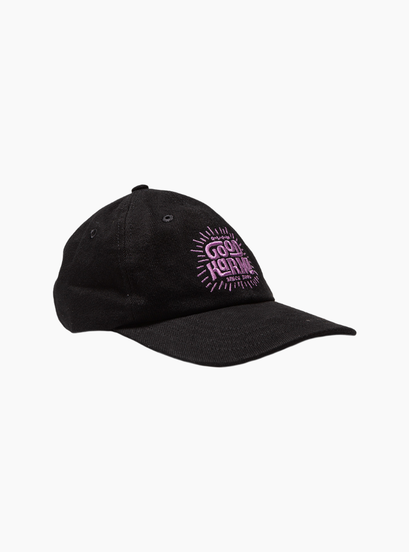 Gorra Good karma - Black denim