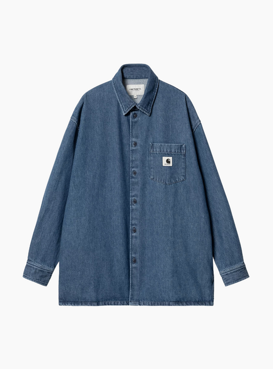 Chaqueta W' Glennon Shirt - blue (stone washed)