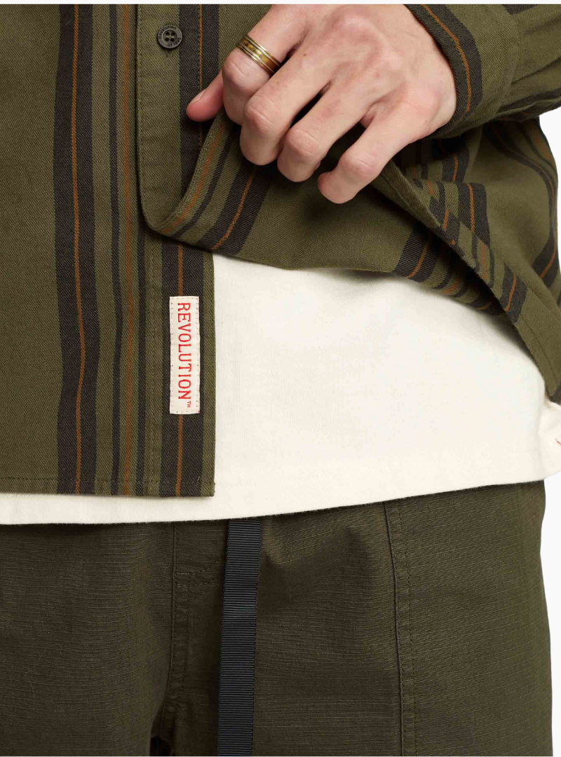 Camisa loose 3131 - army