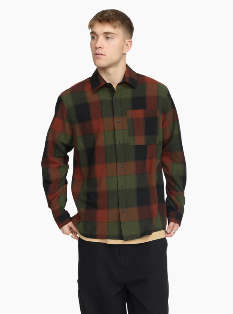 Camisa loose 3131 - dark red