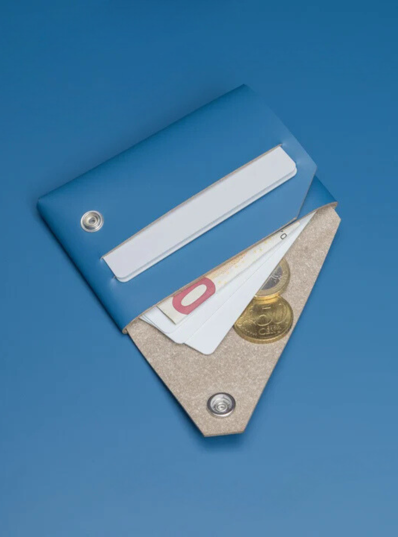 Cartera Lemur Wallet - Deep Sea Blue Recycled