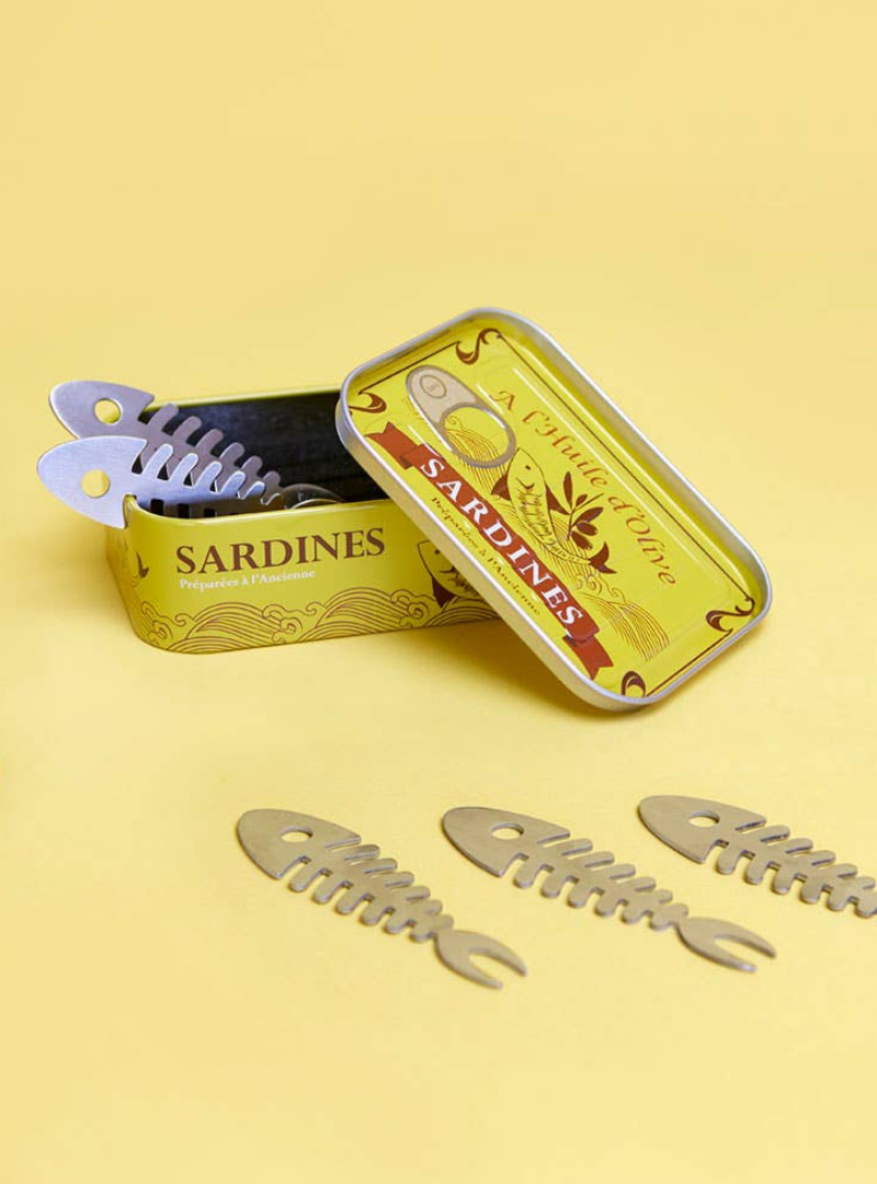 Tenedores aperitivo Sardinas - lata (6 uds.)
