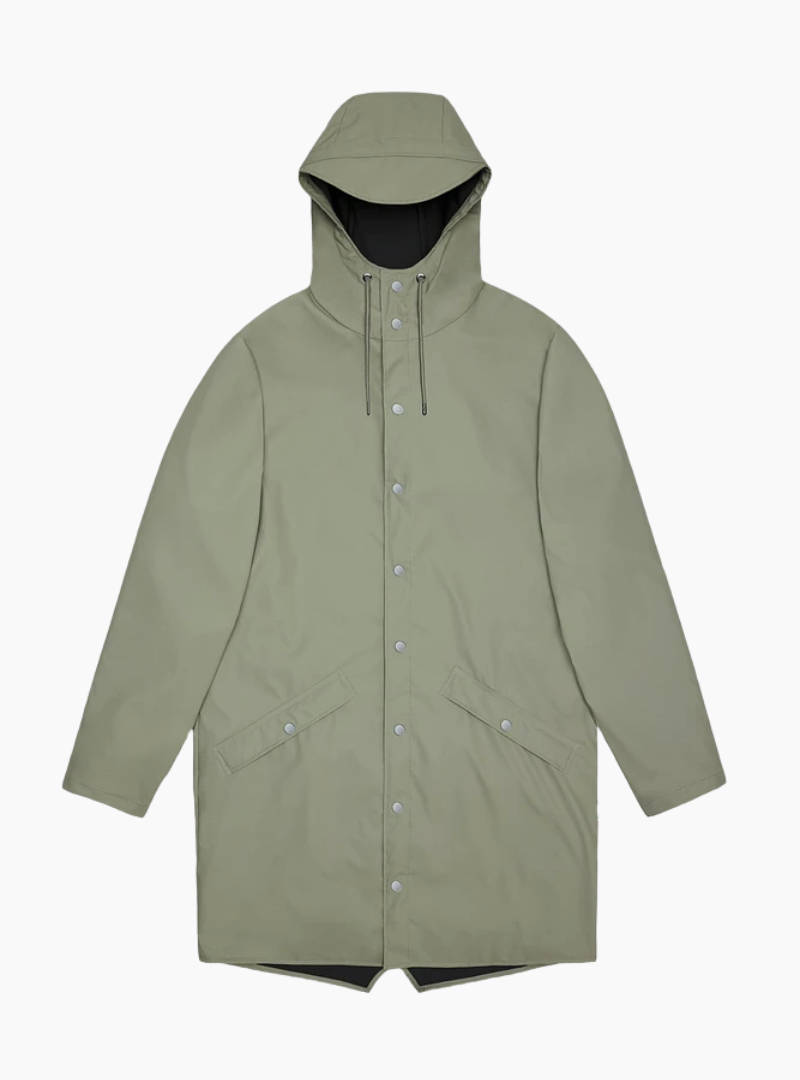 CHUBASQUERO LONG JACKET - DRIFT