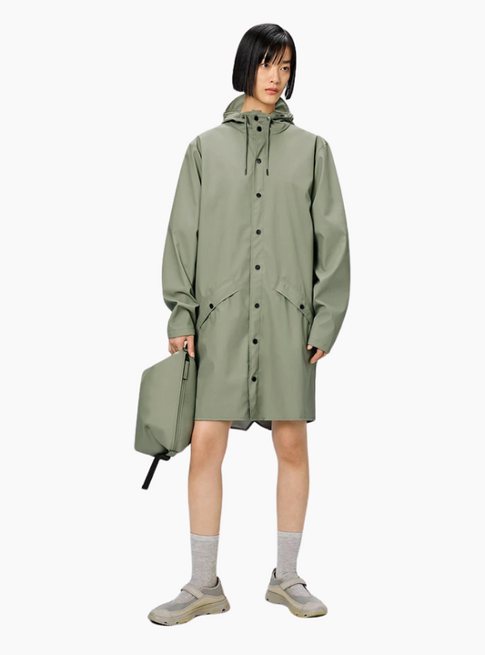 CHUBASQUERO LONG JACKET - DRIFT