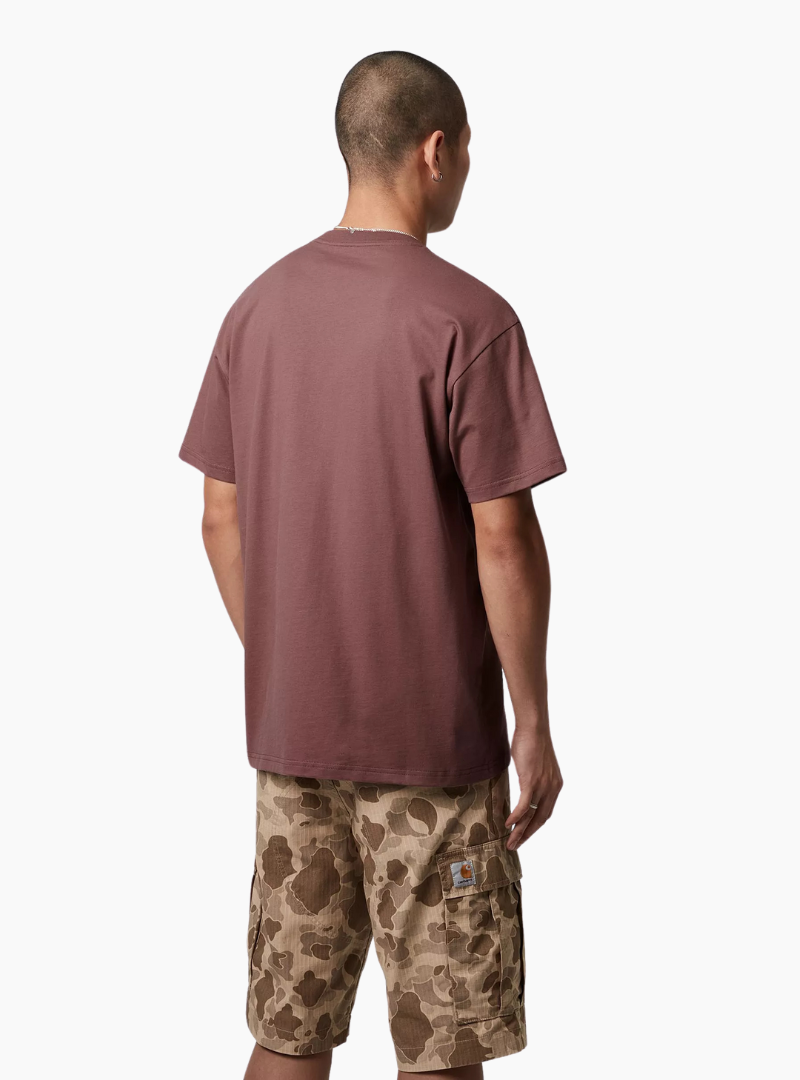 Camiseta S/S Chase - dusty pink / gold