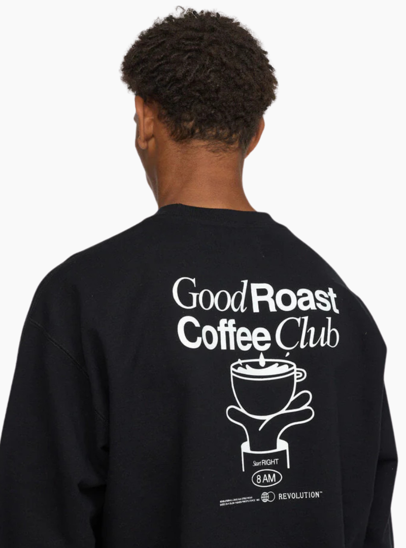 Sudadera Roast - black