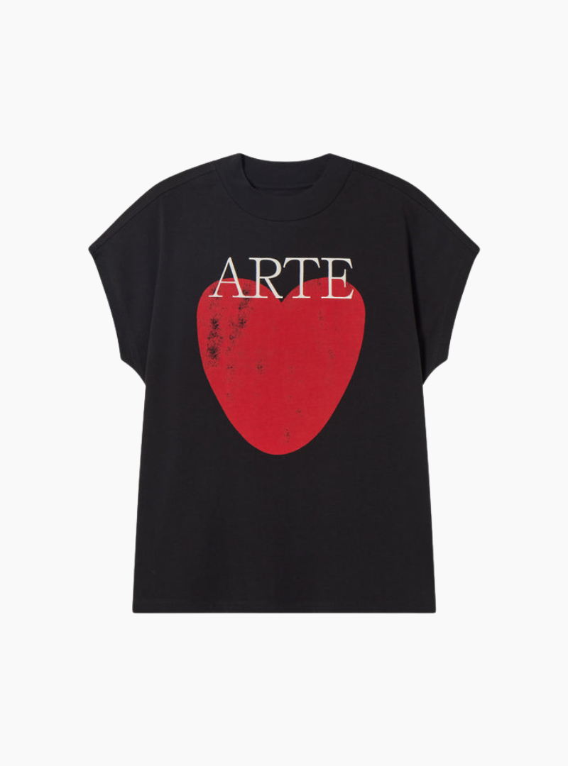 Camiseta Art Love Volta - black
