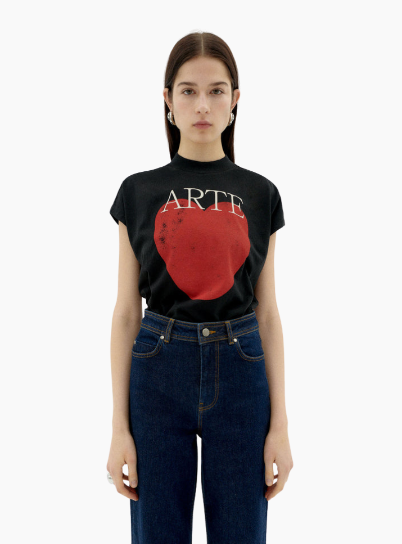 Camiseta Art Love Volta - black