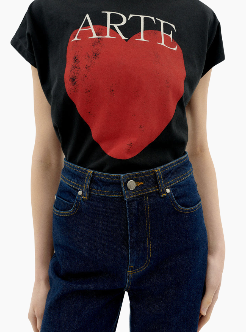 Camiseta Art Love Volta - black