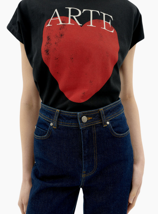 Camiseta Art Love Volta - black