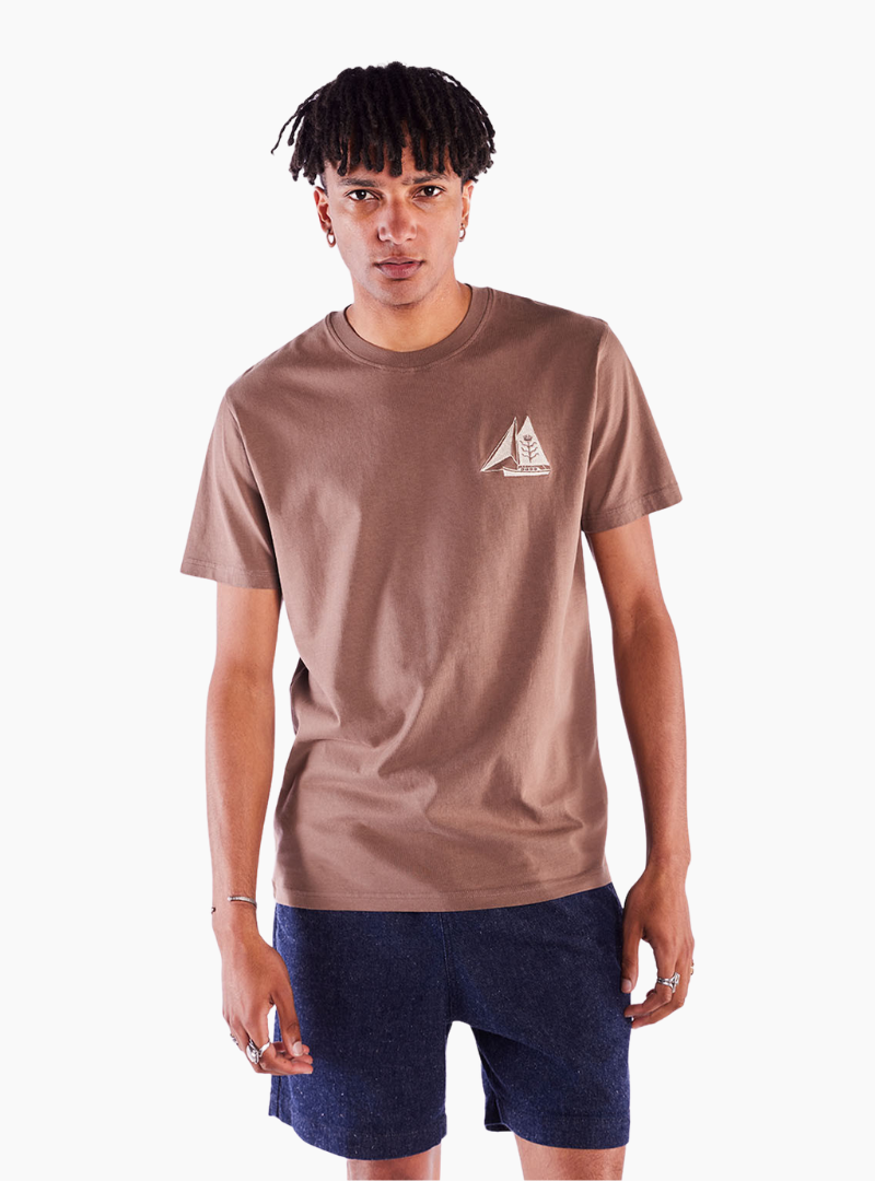 Camiseta Seabass - mocha