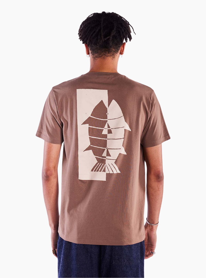 Camiseta Seabass - mocha