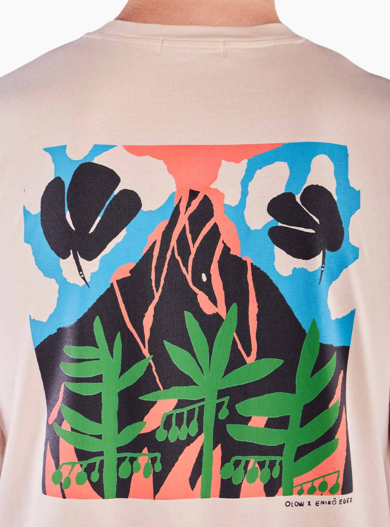 Camiseta Unisex Magma - cream