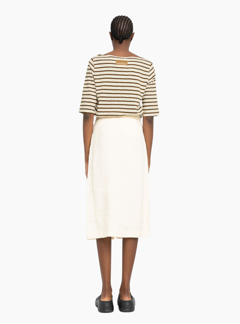 Camiseta Bogak - cream / brown