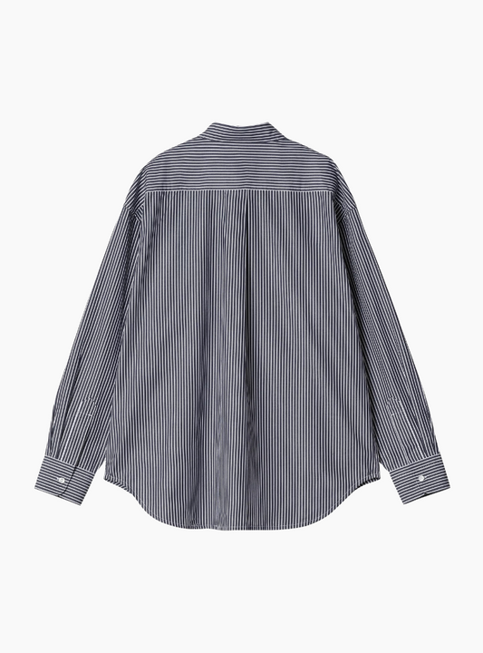 Camisa W' L/S Arvin - stripe navy